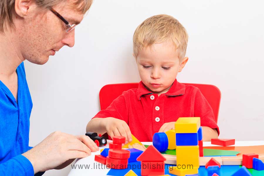 What should a 2-3 year old know academically